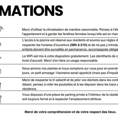 Agapanthe Location Apartamento *